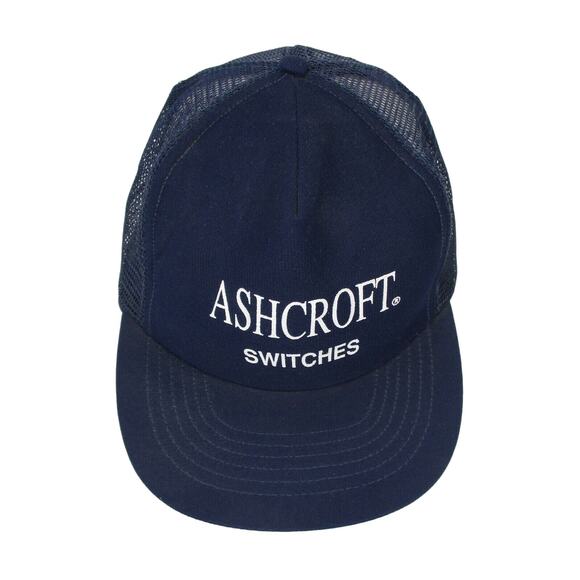 Vintage Ashcroft Switches Snapback Mesh Back Hat by SKM - Picture 4 of 9